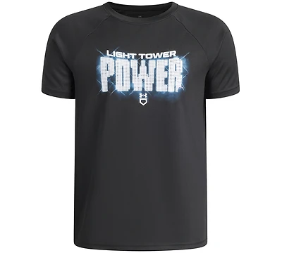 Under Armour Boys' 8-20 Basketball Light Tower Power Short-Sleeve T-Shirt
