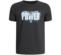 Under Armour Boys' 8-20 Basketball Light Tower Power Short-Sleeve T-Shirt