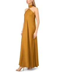Parker Women's Sleeveless Halter Neck Cutaway Maxi Dress