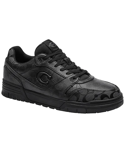 Coach Men's Signature Coated Canvas Lace-Up Shoes