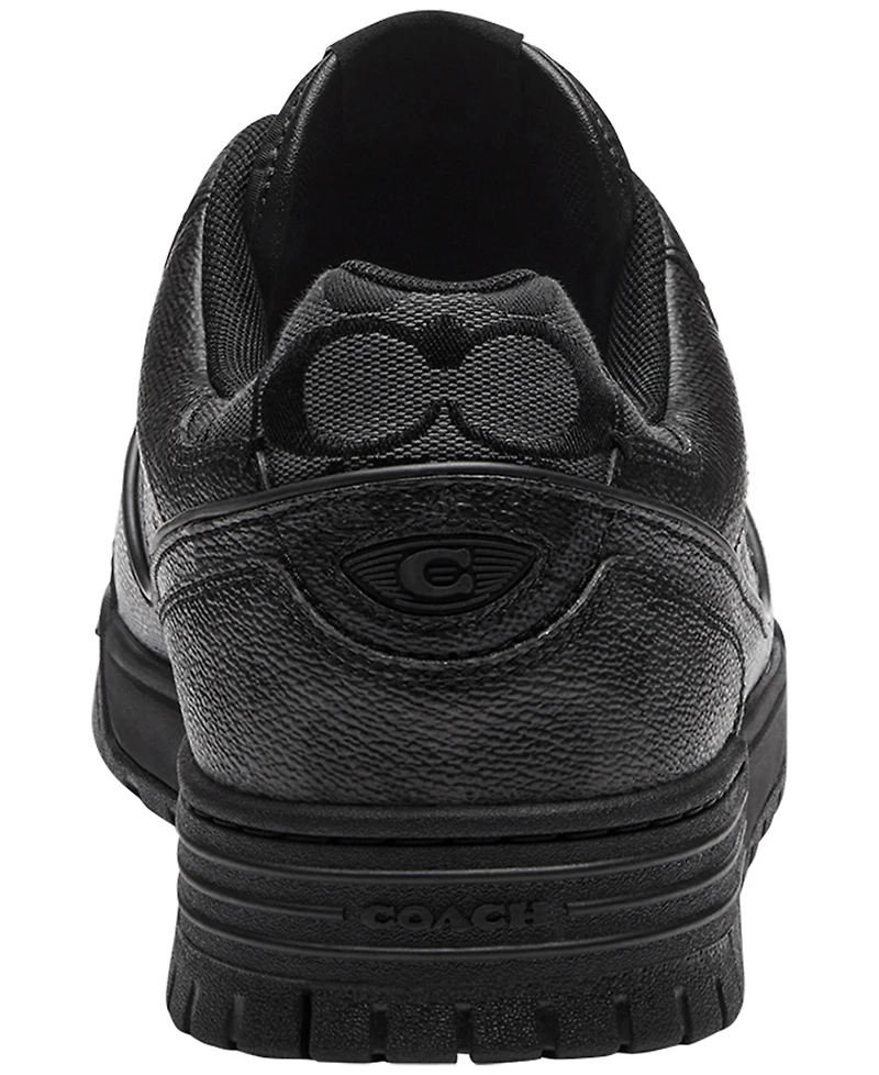Coach Men's Signature Coated Canvas Lace-Up Shoes