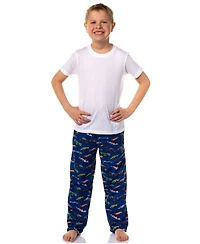 Hot Wheels Boys' Die-Cast Cars All Over Print Lounge Kids Pajama Pants Sleepwear
