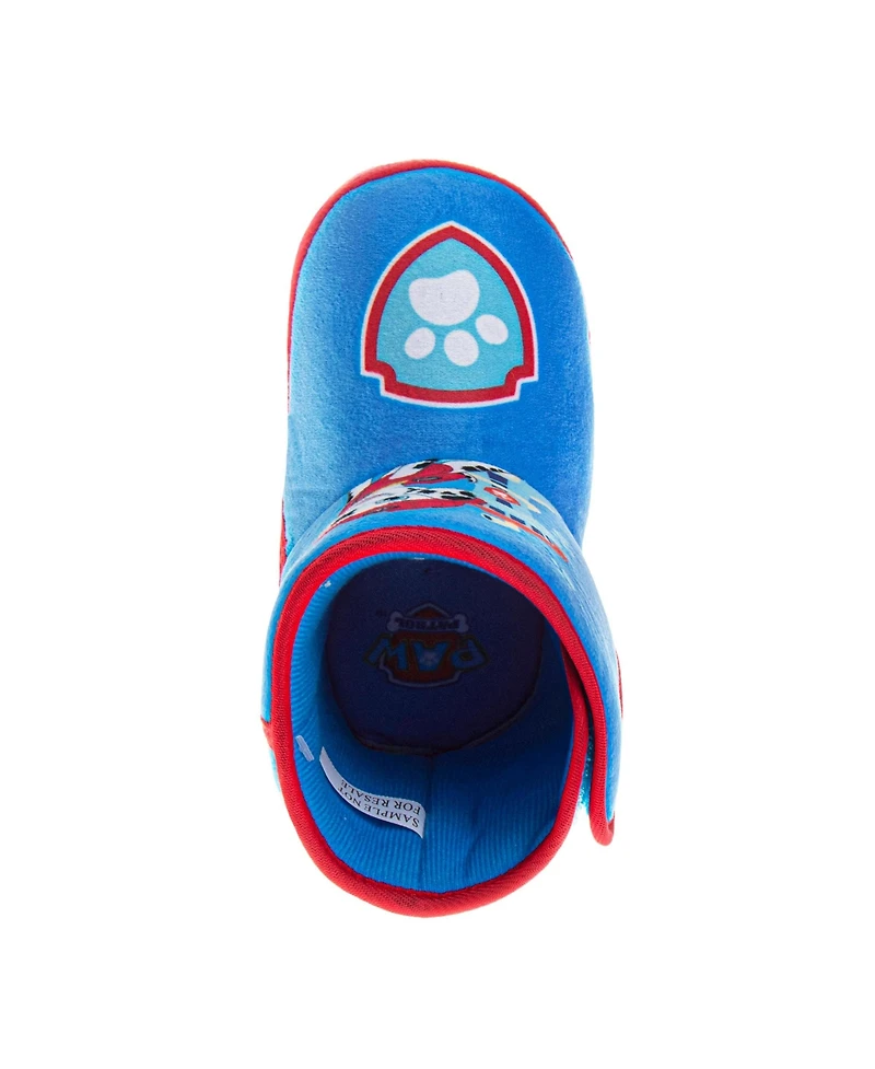 Disney Nickelodeon Paw Patrol Boy's Slippers Soft, Cozy, and Fun Slip On