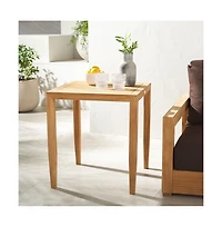 Safavieh Samoa Teak Patio Accent Table
