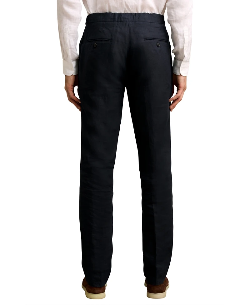 Reiss Men's Kin Tailored-Fit Linen Pants