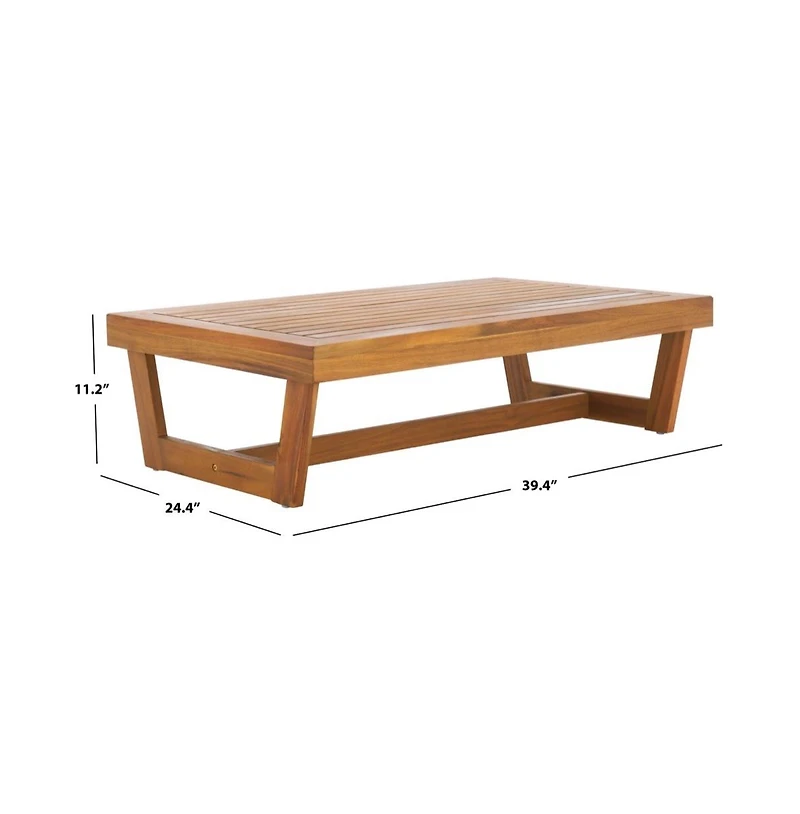 Safavieh Lynn Outdoor Coffee Table