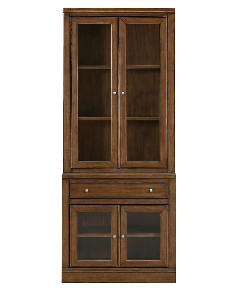Amren 32" Wood 2 Door Drawer Base and Hutch