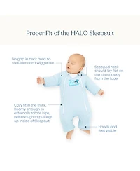 Halo Baby 100% Cotton Magic Sleepsuit