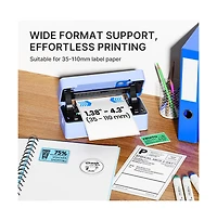Swifint Thermal Shipping Label Printer, 4x6 Bluetooth Label Printer for Small Business, Wireless Label Maker, Works with iOS, Android, Pc