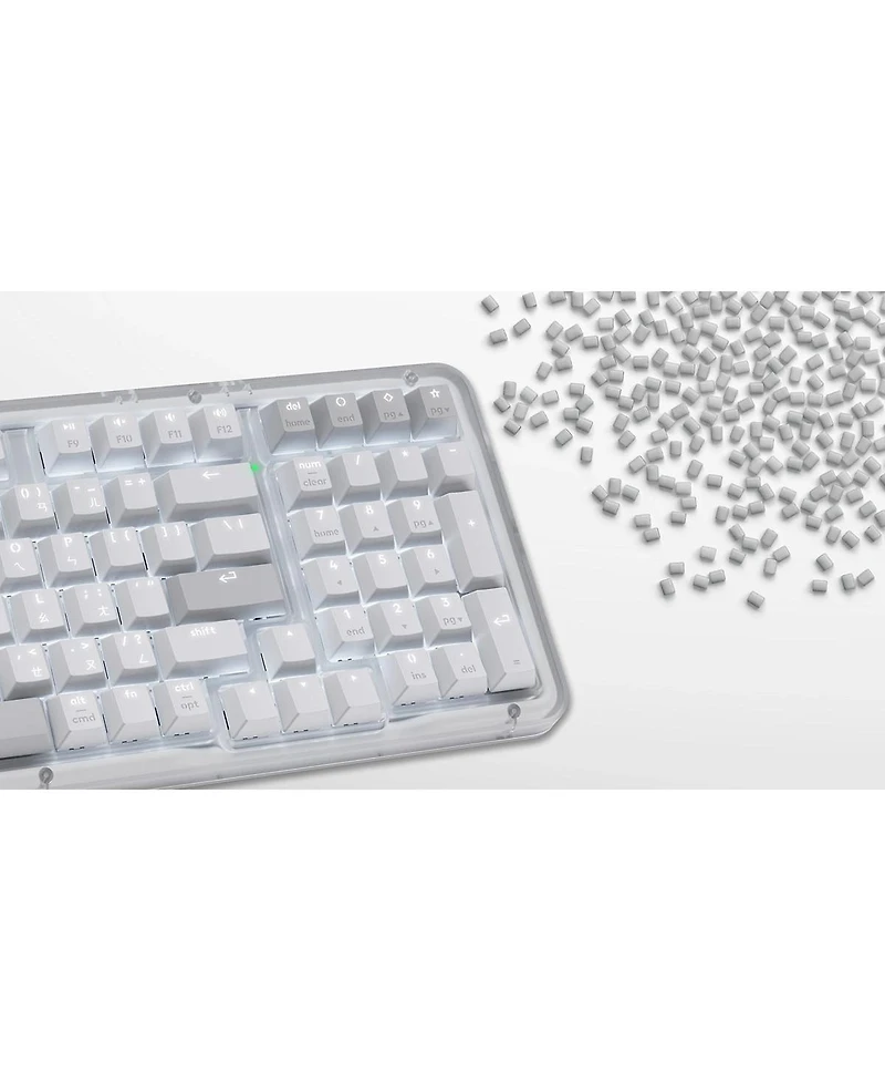 Logitech Alto Keys K98M: Customizable Wireless Mechanical Keyboard, Vibration Absorbing Gasket, Backlit, Bluetooth/Usb-c, Pc/Mac/Laptop.