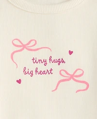 First Impressions Baby Girls' Mix & Match Short-Sleeve Bows Ribbed T-Shirt, Macy's Exclusive