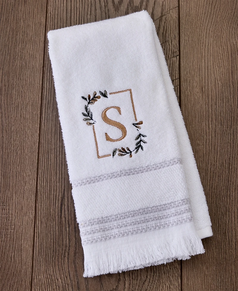 Skl Home Everyday Monogram 2-Pc. Hand Towel Set