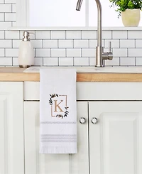 Skl Home Everyday Monogram 2-Pc. Hand Towel Set