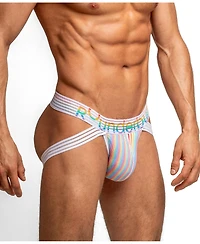 Rounderbum Men's Waveform Pride Lift Jockstrap