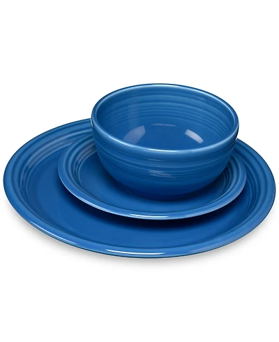 Fiesta Bistro Coupe 3-Piece Place Setting, Service for 1