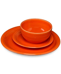 Fiesta Bistro Coupe 3-Piece Place Setting, Service for 1