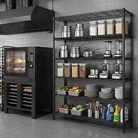 Streamdale Furniture 6-Tier 2100LBS Metal Wire Shelving Unit
