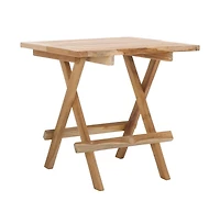 Safavieh Saba Teak Folding Square Outdoor Table