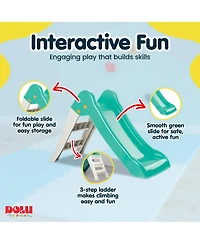 Dolu My First Garden Slide Kids Indoor Outdoor Playground Equipment