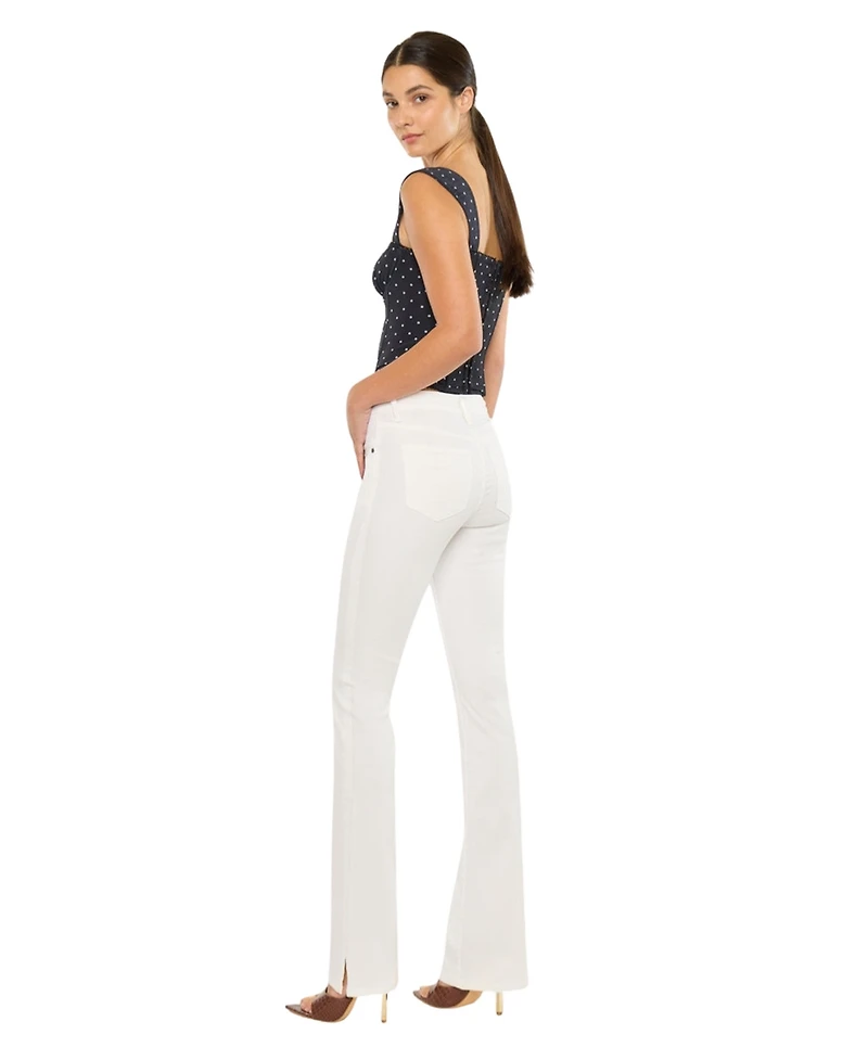 KanCan Essential Women's Vanilla High Rise Bootcut Jeans