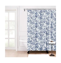 Ellis Curtain Victoria Park Toile Precise Patterned High Quality Waterproof Bathroom Shower Curtain