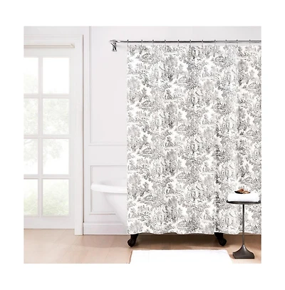 Ellis Curtain Victoria Park Toile Precise Patterned High Quality Water Proof Bathroom Shower Curtain