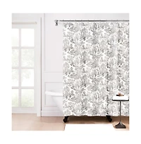 Ellis Curtain Victoria Park Toile Precise Patterned High Quality Water Proof Bathroom Shower Curtain