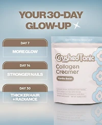 Crushed Tonic Vanilla Bean Collagen Creamer Supplement