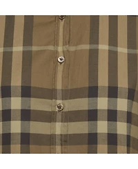 Pre-Owned Burberry Women's Nova Check Cotton Shirt