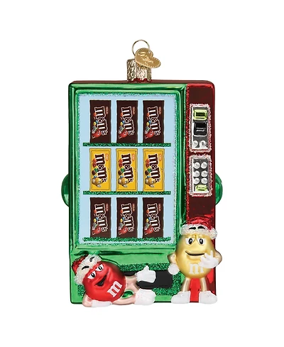 Old World Christmas 4.75" Mars Wrigley Candies M&M's Vending Machine Ornament