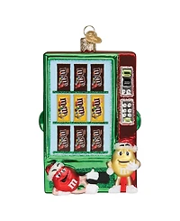 Old World Christmas 4.75" Mars Wrigley Candies M&M's Vending Machine Ornament