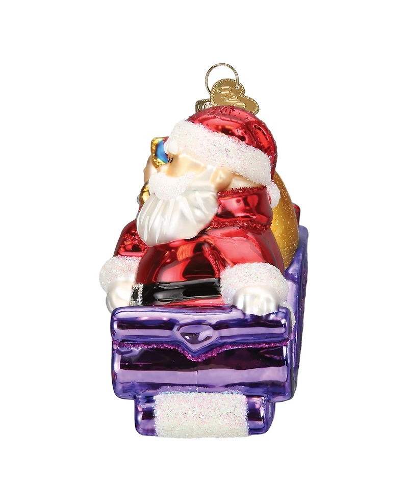 Old World Christmas 3.5" Rudolph the Red-Nosed Reindeer Santa and Friends Ornament