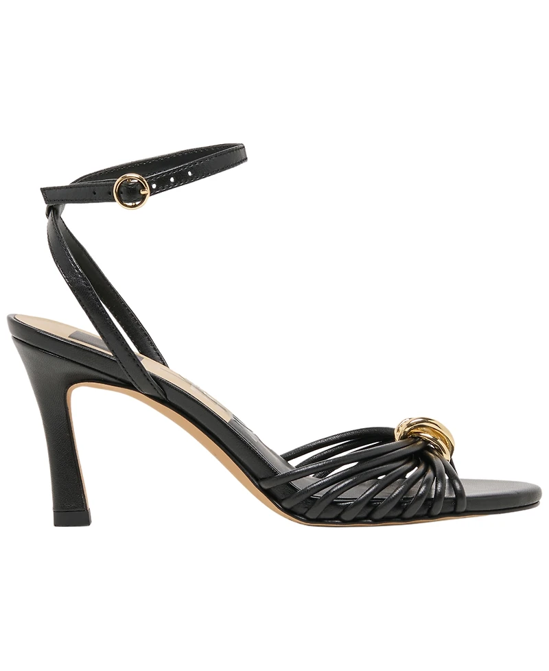 Dolce Vita Women's Isebel Strappy Embellished High Heel Dress Sandals