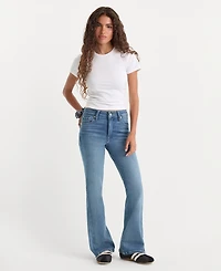 Good American Women's Soft Tech High-Rise Bootcut Jeans
