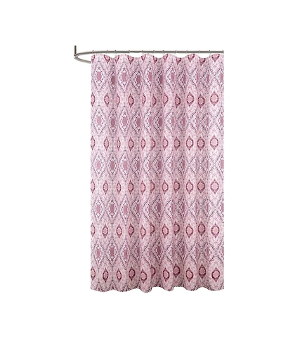 Rt Designers Collection 90 Gsm Printed Peva Glit Jaxx Shower Curtain