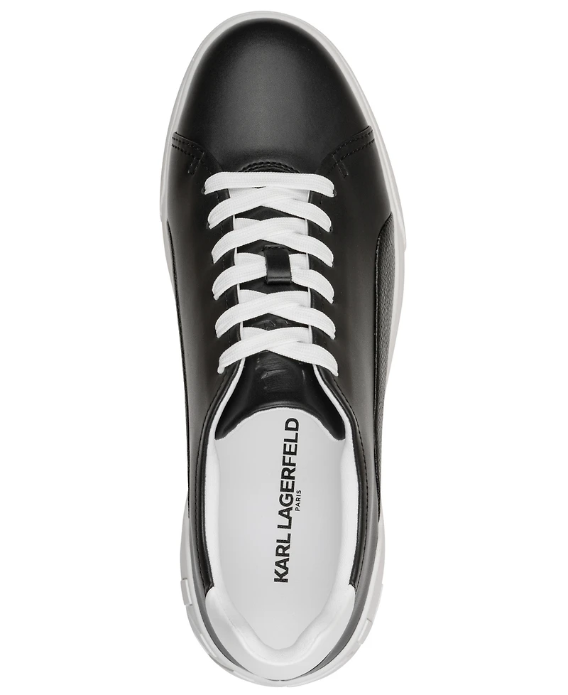 Karl Lagerfeld Paris Men's Allez Dual Panel Court Sneakers