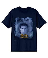 Buffy The Vampire Slayer Men's Angel Crew Neck Short Sleeve