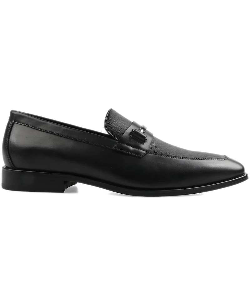 Alfani Men's Jennerr Genuine Leather Bit Slip On Loafers, Macy's Exclusive