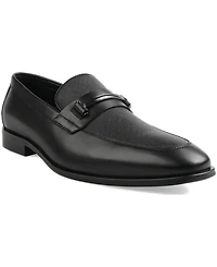 Alfani Men's Jennerr Genuine Leather Bit Slip On Loafers, Macy's Exclusive