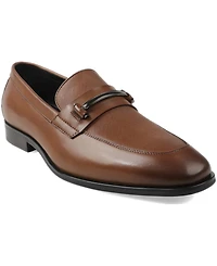 Alfani Men's Jennerr Genuine Leather Bit Slip On Loafers, Macy's Exclusive