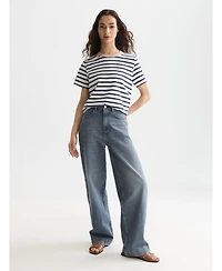 Scotch & Soda Women's Breton Regular Fit Tops and Tees