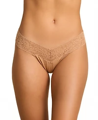 Hanky Panky Women's Supima Cotton Low Rise Thong