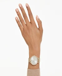Swarovski Clarica Swiss Metal Bracelet Watch 35 x 35mm