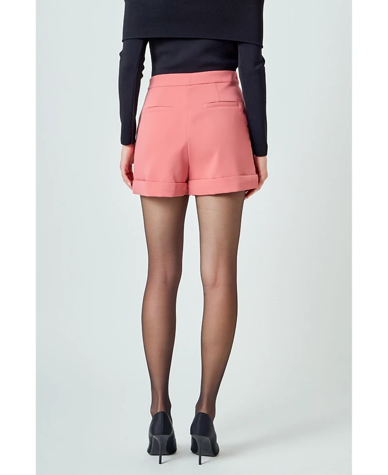 Women's Tailored Basic Shorts