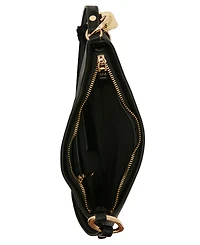 Steve Madden Bsabine Small Pebbled and Tassled Shoulder Handbag