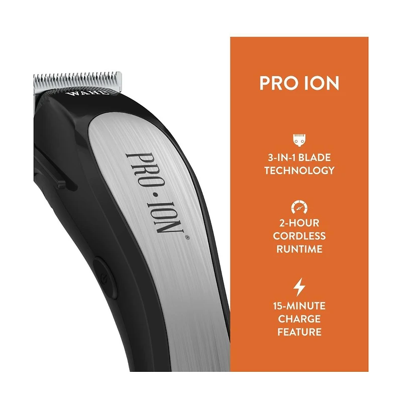 Wahl Professional Animal Pro Ion Equine Cordless Horse Clipper and Grooming Kit
