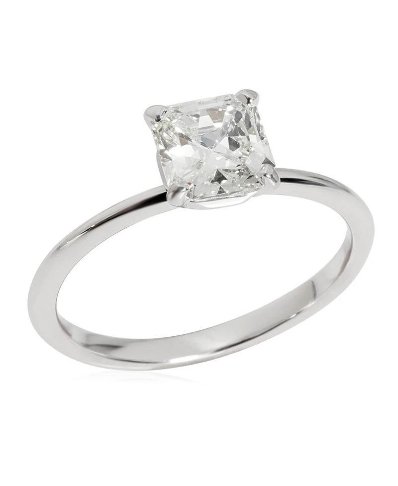 Pre-Owned Tiffany & Co 1.01 ct Cut Cornered Square Mixed Cut Diamond True Engagement Ring