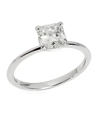 Pre-Owned Tiffany & Co 1.01 ct Cut Cornered Square Mixed Cut Diamond True Engagement Ring