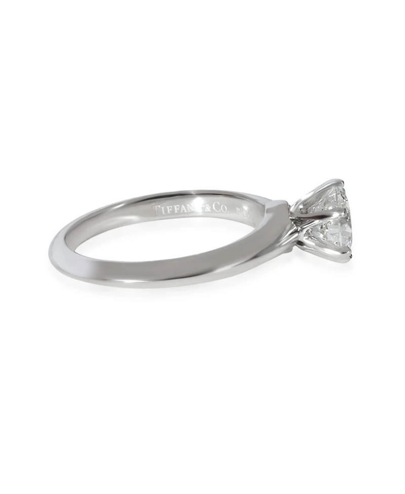 Pre-Owned Tiffany & Co 0.93 ct Round Brilliant Diamond Engagement Ring
