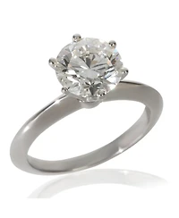 Pre-Owned Tiffany & Co 2.01 ct Round Brilliant Diamond Engagement Ring